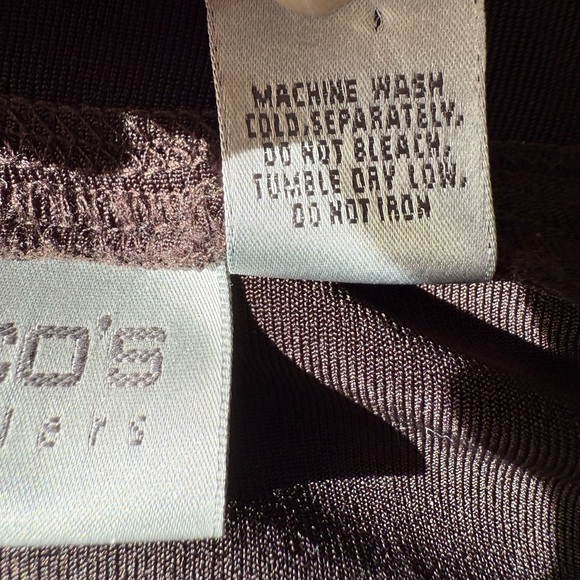 Chico's Travelers Classic Dark Brown A-Line Skirt size 16 (Chicos size 3) - Picture 6 of 6